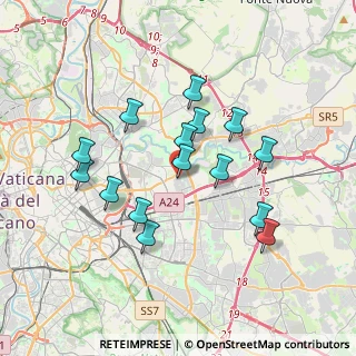 Mappa Piazza Brahms, 00159 Roma RM, Italia (3.50533)