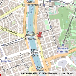 Mappa Via Pasquale Stanislao Mancini, 28, 00196 Roma, Roma (Lazio)