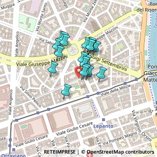 Mappa Via Antonio Mordini, 00195 Roma RM, Italia (0.163)
