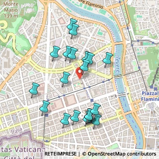 Mappa Via Antonio Mordini, 00195 Roma RM, Italia (0.5155)