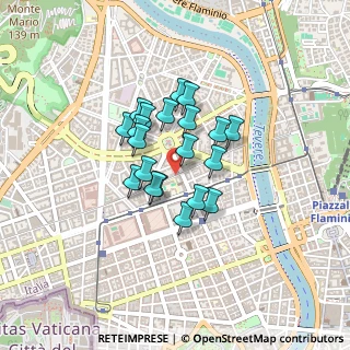 Mappa Via Antonio Mordini, 00195 Roma RM, Italia (0.3085)