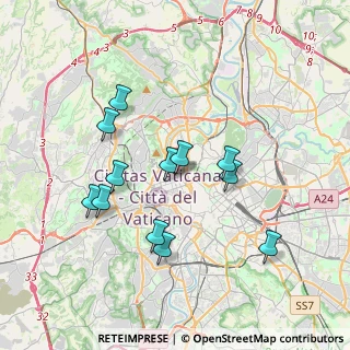 Mappa Via Antonio Mordini, 00195 Roma RM, Italia (3.6)