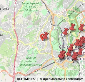 Mappa Pasquale Secondo- Clemente Undicesimo, 00168 Roma RM, Italia (2.98375)