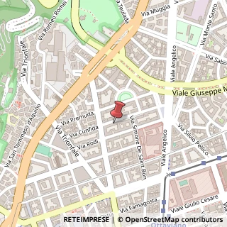 Mappa Via Emilio Fa? di Bruno, 87, 00195 Roma, Roma (Lazio)