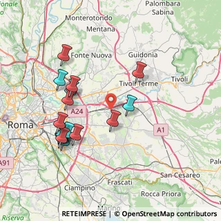 Mappa Centro Commerciale Roma Est, 00132 Roma RM, Italia (8.365)