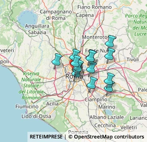 Mappa Via degli Orti Giustiniani, 00196 Roma RM, Italia (8.79571)