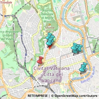 Mappa Via Trionfale, 00195 Roma RM, Italia (0.99083)