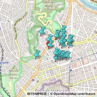 Mappa Via Trionfale, 00195 Roma RM, Italia (0.3405)