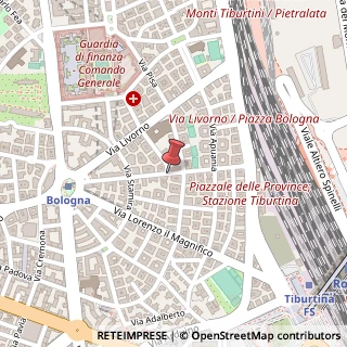 Mappa Via Michele di Lando, 68, 00162 Roma, Roma (Lazio)