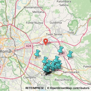 Mappa Via Treglio, 00132 Roma RM, Italia (10.372)