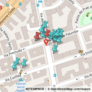 Mappa Via baldo degli ubaldi, 00195 Roma RM, Italia (0.01667)