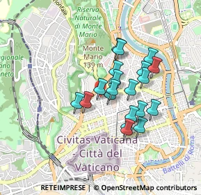 Mappa Via baldo degli ubaldi, 00195 Roma RM, Italia (0.717)