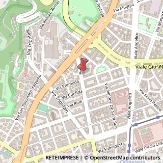 Mappa Via della Giuliana,  83, 00195 Roma, Roma (Lazio)
