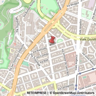 Mappa Via Giuseppe Palumbo, 12, 00195 Roma, Roma (Lazio)