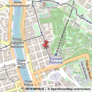 Mappa Via degli Scialoja, 6, 00196 Roma, Roma (Lazio)