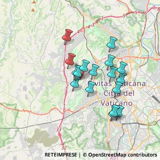 Mappa Via Paolo Emilio Sfondrati, 00168 Roma RM, Italia (3.26706)