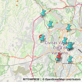 Mappa Via Paolo Emilio Sfondrati, 00168 Roma RM, Italia (5.38455)