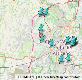 Mappa Via Paolo Emilio Sfondrati, 00168 Roma RM, Italia (4.95188)