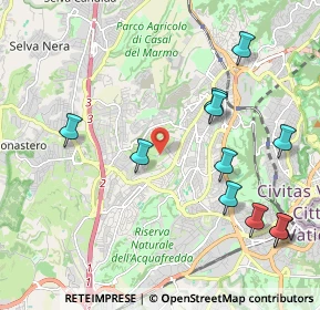 Mappa Via Paolo Emilio Sfondrati, 00168 Roma RM, Italia (2.46545)