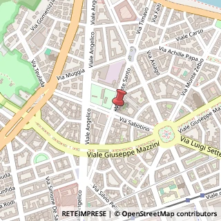 Mappa Via Sabotino, 7, 00195 Roma, Roma (Lazio)