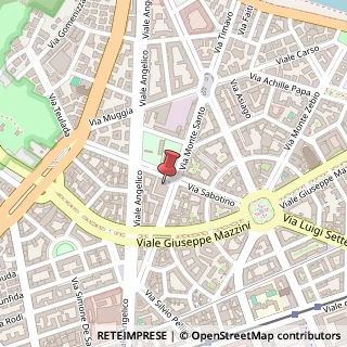 Mappa Via Sabotino, 4, 00195 Roma, Roma (Lazio)