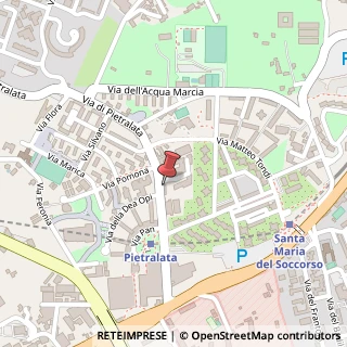 Mappa Via di Pietralata, 509, 00158 Roma, Roma (Lazio)