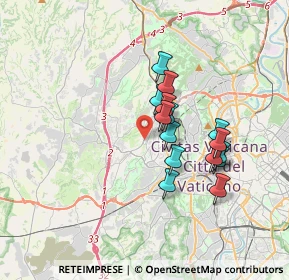Mappa Via Domenico Grimani, 00168 Roma RM, Italia (2.94867)