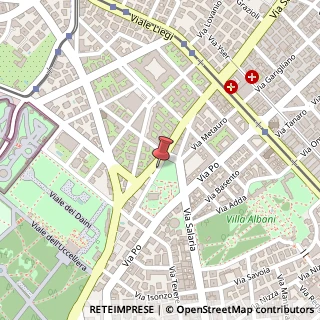 Mappa Largo ponchielli amilcare 10, 00198 Roma, Roma (Lazio)