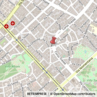 Mappa Piazza Trento, 25, 00198 Roma, Roma (Lazio)