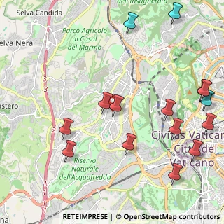 Mappa Via Alessio Ascalesi, 00168 Roma RM, Italia (2.822)