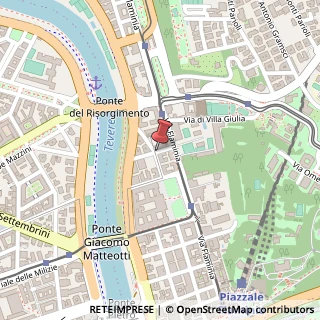 Mappa Via Giovanni Vincenzo Gravina,  9, 00196 Roma, Roma (Lazio)