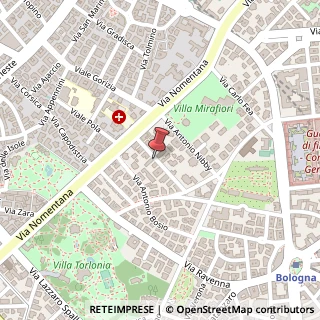 Mappa Via Giuseppe Antonio Guattani, 8, 00161 Roma, Roma (Lazio)