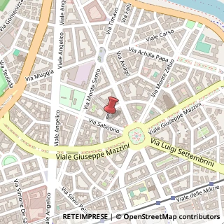 Mappa Via Fulcieri Paulucci de Calboli, 9, 00195 Roma, Roma (Lazio)
