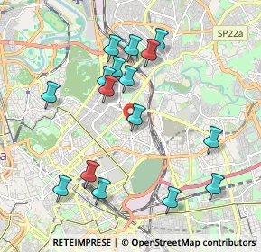 Mappa Viale Ventuno Aprile, 00161 Roma RM, Italia (2.11563)