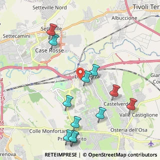 Mappa Via Carlo Roncoroni, 00132 Roma RM, Italia (2.5875)