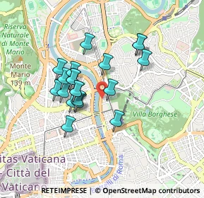 Mappa Via Giovanni Vincenzo Gravina, 00196 Roma RM, Italia (0.767)