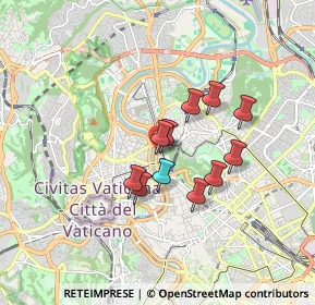 Mappa Via Giovanni Vincenzo Gravina, 00196 Roma RM, Italia (1.32727)
