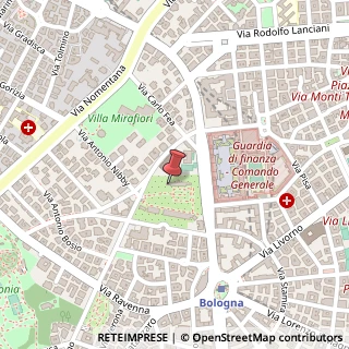 Mappa Largo di Villa Massimo, 1, 00161 Roma, Roma (Lazio)