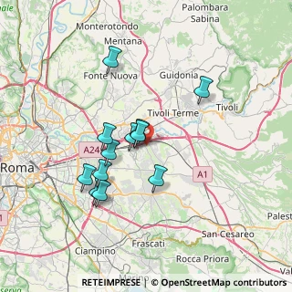 Mappa Via Guglionesi, 00132 Roma RM, Italia (6.5575)