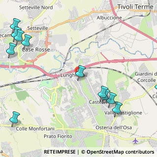 Mappa Via Guglionesi, 00132 Roma RM, Italia (3.30667)