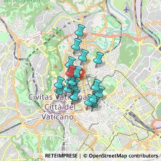 Mappa Via Giuseppe Montanelli, 00195 Roma RM, Italia (1.2745)