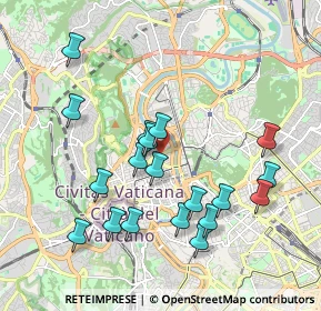 Mappa Viale Giuseppe Mazzini, 00100 Roma RM, Italia (2.03737)