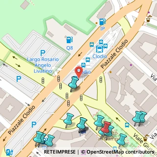 Mappa Piazzale Clodio, 00195 Roma RM, Italia (0.08824)