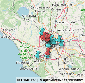 Mappa Via Tommaso Bernetti, 00168 Roma RM, Italia (8.01643)