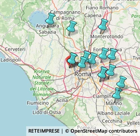 Mappa Via Tommaso Bernetti, 00168 Roma RM, Italia (14.27)