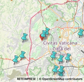 Mappa Via Tommaso Bernetti, 00168 Roma RM, Italia (5.32583)