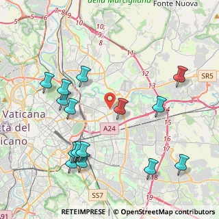 Mappa Via Ludovico Pasini, 00158 Roma RM, Italia (4.94733)