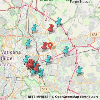 Mappa Via Ludovico Pasini, 00158 Roma RM, Italia (4.59944)