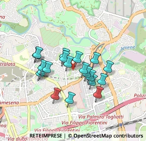 Mappa Via Luigi Bellardi, 00158 Roma RM, Italia (0.737)