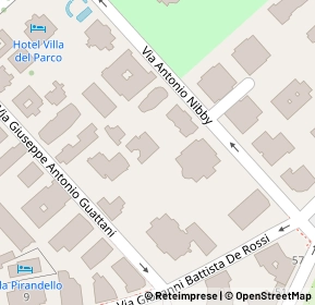 Mappa Via Giuseppe Antonio Guattani, 00161 Roma RM, Italia (0.096)